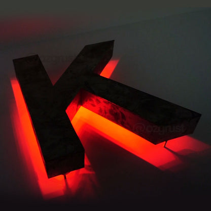 Malli 1 - Teräs 3D Letter