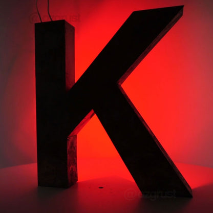 Malli 1 - Teräs 3D Letter